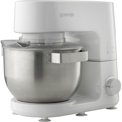Кухонна машина Gorenje 800Вт, чаша-метал, корпус-метал, насадок-3, білий (MMC800CW) Кухонна машина Gorenje 800Вт, чаша-метал, корпус-метал, насадок-3, білий (MMC800CW)