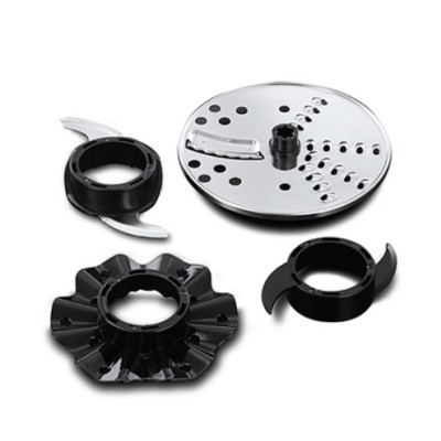 Кухонна машина Russell Hobbs Matte Black 600Вт, чаша-пластик, корпус-пластик, насадок-9, чорний (24732-56)