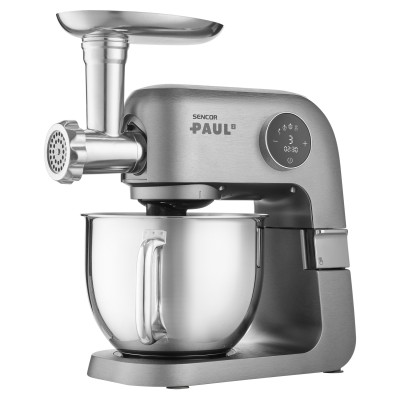 Кухонна машина Sencor Paul 2 1500Вт, чаша-метал, корпус-метал, насадок-20, метал (STM7740) Кухонна машина Sencor Paul 2 1500Вт, чаша-метал, корпус-метал, насадок-20, метал (STM7740)
