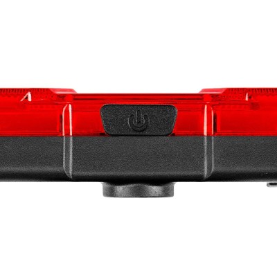 Ліхтар велосипедний Neo Tools задній, 30 люмен, 3Вт, USB, 210мА·год, 4 функцій освітлення, функція STOP, IPX4 (91-002)