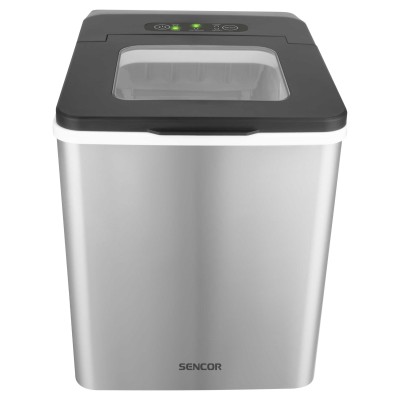 Льодогенератор побутовий Sencor SIM3400SS, 150 Вт, 12 кг/добу, об'єм 1.8л, приготування за 7 хв, 2 розміри льоду, сірий Льодогенератор побутовий Sencor SIM3400SS, 150 Вт, 12 кг/добу, об'єм 1.8л, приготування за 7 хв, 2 розміри льоду, сірий