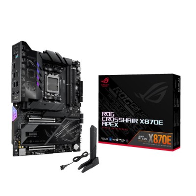 Материнcька плата ASUS ROG CROSSHAIR X870E APEX sAM5 X870E 4xDDR5 M.2 USB Type-C WiFi BT ATX (90MB1KR0-M0EAY0)