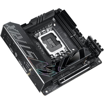 Материнcька плата ASUS ROG STRIX Z790-I GAMING WIFI s1700 Z790 2xDDR5 M.2 HDMI Thunderbolt Wi-Fi BT mITX (90MB1CM0-M0EAY0)
