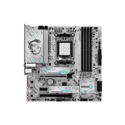 Материнcька плата MSI B850M GAMING PLUS WIFI sAM5 B850 4xDDR5 M.2 HDMI DP WiFi BT mATX (911-7E66-001)