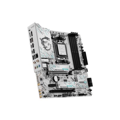 Материнcька плата MSI B850M GAMING PLUS WIFI sAM5 B850 4xDDR5 M.2 HDMI DP WiFi BT mATX (911-7E66-001)