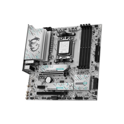 Материнcька плата MSI B850M GAMING PLUS WIFI sAM5 B850 4xDDR5 M.2 HDMI DP WiFi BT mATX (911-7E66-001)