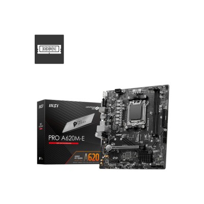 Материнcька плата MSI PRO A620M-E sAM5 A620 2xDDR5 M.2 HDMI D-Sub mATX (911-7E28-014)