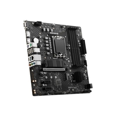 Материнcька плата MSI PRO B760M-P DDR4 s1700 B760 4xDDR4 M.2 HDMI DP D-Sub mATX (911-7E02-027)