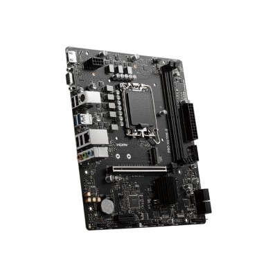 Материнcька плата MSI PRO H610M-E s1700 H610 2xDDR5 M.2 HDMI D-Sub mATX (911-7D48-070)