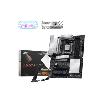 Материнcька плата MSI PRO X870E-P WIFI sAM5 X870E 4xDDR5 M.2 HDMI WiFi BT ATX (911-7E70-002)