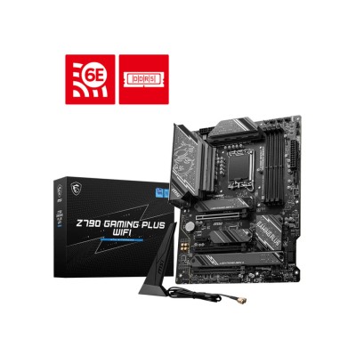 Материнcька плата MSI Z790 GAMING PLUS WIFI s1700 Z790 4xDDR5 HDMI DP WiFi BT ATX (911-7E06-075)