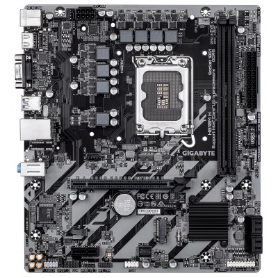 Материнская плата GIGABYTE H810M H s1851 H810 2xDDR5 M.2 HDMI D-Sub mATX (H810M_H)