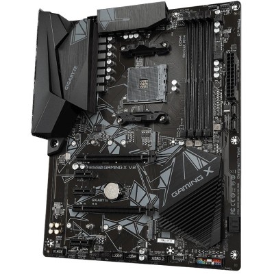 Материнська плата GIGABYTE B550 GAMING X V2 sAM4 B550 4xDDR4 HDMI DVI ATX (B550_GAMING_X_V2) Материнська плата GIGABYTE B550 GAMING X V2 sAM4 B550 4xDDR4 HDMI DVI ATX (B550_GAMING_X_V2)
