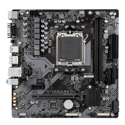 Материнська плата GIGABYTE B650M S2H sAM5 B650 2xDDR5 M.2 HDMI DP D-Sub mATX (B650M_S2H)
