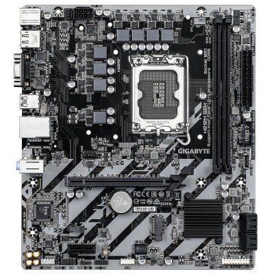 Материнська плата GIGABYTE H810M S2H s1851 H810 2xDDR5 HDMI DP D-Sub mATX (H810M_S2H) Материнська плата GIGABYTE H810M S2H s1851 H810 2xDDR5 HDMI DP D-Sub mATX (H810M_S2H)