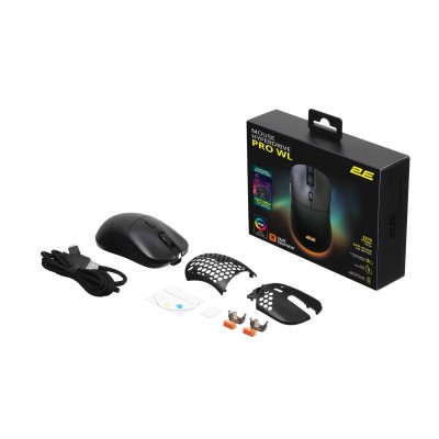 Миша 2E GAMING HyperDrive Pro WL, RGB, USB-A/WL, чорний (2E-MGHDPR-WL-BK) Миша 2E GAMING HyperDrive Pro WL, RGB, USB-A/WL, чорний (2E-MGHDPR-WL-BK)