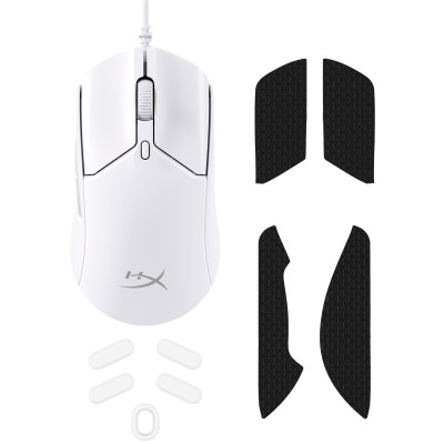 Миша HyperX Pulsefire Haste 2, RGB, USB-A, USB, білий (6N0A8AA) Миша HyperX Pulsefire Haste 2, RGB, USB-A, USB, білий (6N0A8AA)