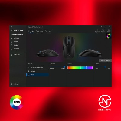 Миша HyperX Pulsefire Haste 2, RGB, USB-A, USB, білий (6N0A8AA) Миша HyperX Pulsefire Haste 2, RGB, USB-A, USB, білий (6N0A8AA)