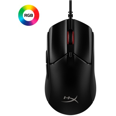 Миша HyperX Pulsefire Haste 2, RGB, USB-A, USB, чорний (6N0A7AA) Миша HyperX Pulsefire Haste 2, RGB, USB-A, USB, чорний (6N0A7AA)