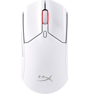 Миша HyperX Pulsefire Haste 2, RGB, USB-A/WL/BT, білий (6N0A9AA) Миша HyperX Pulsefire Haste 2, RGB, USB-A/WL/BT, білий (6N0A9AA)