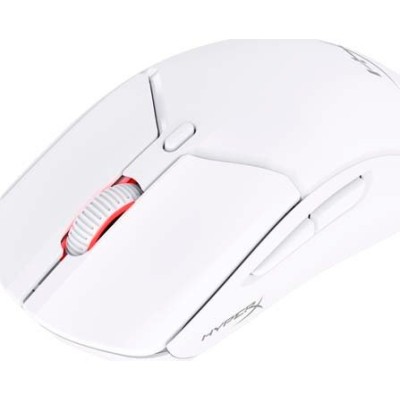Миша HyperX Pulsefire Haste 2, RGB, USB-A/WL/BT, білий (6N0A9AA) Миша HyperX Pulsefire Haste 2, RGB, USB-A/WL/BT, білий (6N0A9AA)