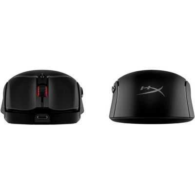 Миша HyperX Pulsefire Haste 2, RGB, USB-A/WL/BT, чорний (6N0B0AA) Миша HyperX Pulsefire Haste 2, RGB, USB-A/WL/BT, чорний (6N0B0AA)