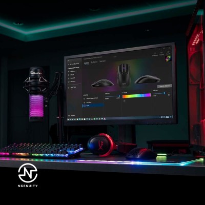 Миша HyperX Pulsefire Haste 2, RGB, USB-A/WL/BT, чорний (6N0B0AA) Миша HyperX Pulsefire Haste 2, RGB, USB-A/WL/BT, чорний (6N0B0AA)