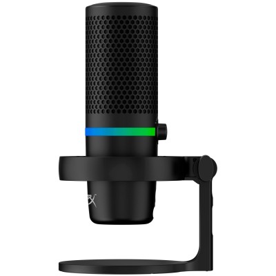 Мікрофон геймінговий HyperX DuoCast, Omni/Bi, USB-A, 2м, NGenuity, RGB, чорний (4P5E2AA) Мікрофон геймінговий HyperX DuoCast, Omni/Bi, USB-A, 2м, NGenuity, RGB, чорний (4P5E2AA)