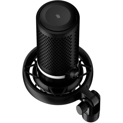 Мікрофон геймінговий HyperX DuoCast, Omni/Bi, USB-A, 2м, NGenuity, RGB, чорний (4P5E2AA) Мікрофон геймінговий HyperX DuoCast, Omni/Bi, USB-A, 2м, NGenuity, RGB, чорний (4P5E2AA)
