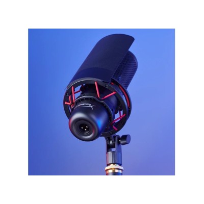 Мікрофон геймінговий HyperX ProCast, Bi, 3-pin XLR, no cable, з поп-фільтром, чорний (699Z0AA)