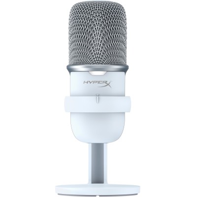 Мікрофон геймінговий HyperX SoloCast, Bi, USB-A, 2м, NGenuity, білий (519T2AA) Мікрофон геймінговий HyperX SoloCast, Bi, USB-A, 2м, NGenuity, білий (519T2AA)