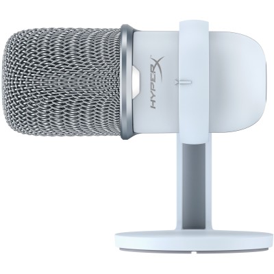 Мікрофон геймінговий HyperX SoloCast, Bi, USB-A, 2м, NGenuity, білий (519T2AA) Мікрофон геймінговий HyperX SoloCast, Bi, USB-A, 2м, NGenuity, білий (519T2AA)