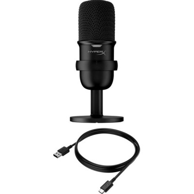 Мікрофон геймінговий HyperX SoloCast, Bi, USB-A, 2м, NGenuity, чорний (4P5P8AA) Мікрофон геймінговий HyperX SoloCast, Bi, USB-A, 2м, NGenuity, чорний (4P5P8AA)