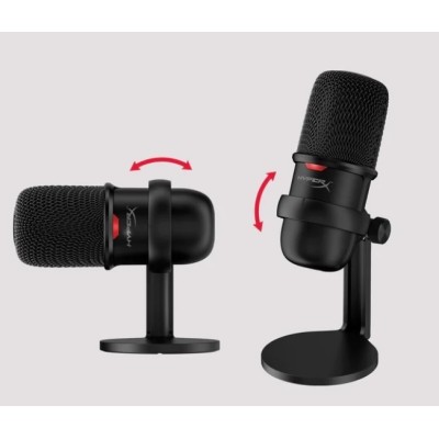 Мікрофон геймінговий HyperX SoloCast, Bi, USB-A, 2м, NGenuity, чорний (4P5P8AA) Мікрофон геймінговий HyperX SoloCast, Bi, USB-A, 2м, NGenuity, чорний (4P5P8AA)