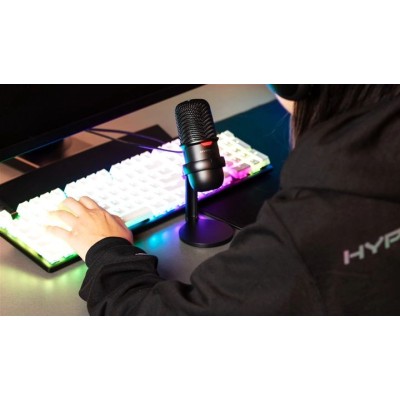 Мікрофон геймінговий HyperX SoloCast, Bi, USB-A, 2м, NGenuity, чорний (4P5P8AA) Мікрофон геймінговий HyperX SoloCast, Bi, USB-A, 2м, NGenuity, чорний (4P5P8AA)