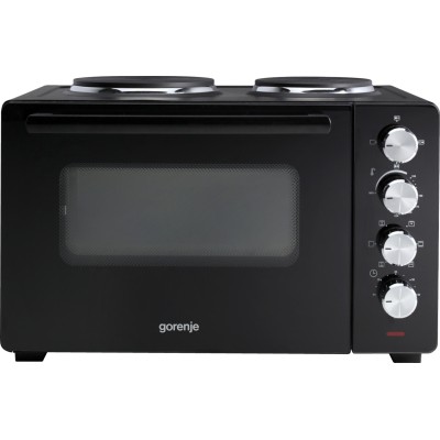 Міні піч Gorenje, 30л, 52x32х40.5см, 2 електричні конф., чорний (OM30GBX) Міні піч Gorenje, 30л, 52x32х40.5см, 2 електричні конф., чорний (OM30GBX)