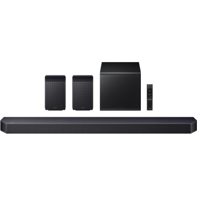 Саундбар Samsung HW-Q930F 580Вт, 9.1.4, BT, HDMI-eARC, Wi-Fi, саб, Dolby Atmos, чорний
