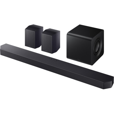Саундбар Samsung HW-Q930F 580Вт, 9.1.4, BT, HDMI-eARC, Wi-Fi, саб, Dolby Atmos, чорний