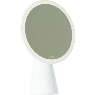 Світильник дзеркало косметичне з акумулятором Philips Mirror 4.5Вт 5000/4000/3000K 3000мА•год димується USB-A > USB-C білий Світильник дзеркало косметичне з акумулятором Philips Mirror 4.5Вт 5000/4000/3000K 3000мА•год димується USB-A > USB-C білий