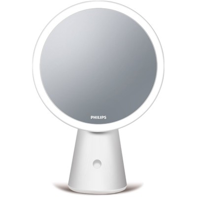 Світильник дзеркало косметичне з акумулятором Philips Mirror 4.5Вт 5000/4000/3000K 3000мА•год димується USB-A > USB-C білий Світильник дзеркало косметичне з акумулятором Philips Mirror 4.5Вт 5000/4000/3000K 3000мА•год димується USB-A > USB-C білий