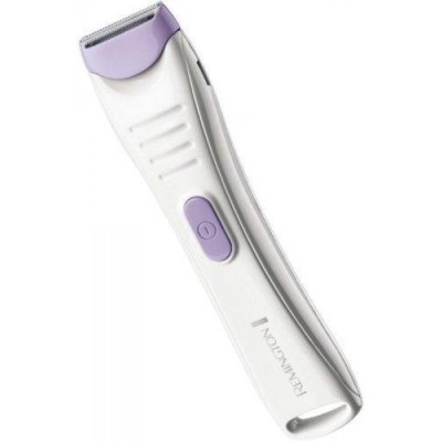 Тример Remington, для тіла та інтимних зон Smooth&Silky, акум., насадок-2, для жінок, кейс, сталь, фіолетовий (BKT4000)