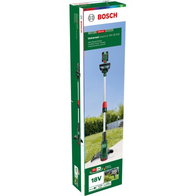 Тример садовий акумуляторний Bosch UniversalGrassCut 18V-26-500 1х2.5А·год 26см ЗП AL 18V-20 3.5кг Тример садовий акумуляторний Bosch UniversalGrassCut 18V-26-500 1х2.5А·год 26см ЗП AL 18V-20 3.5кг
