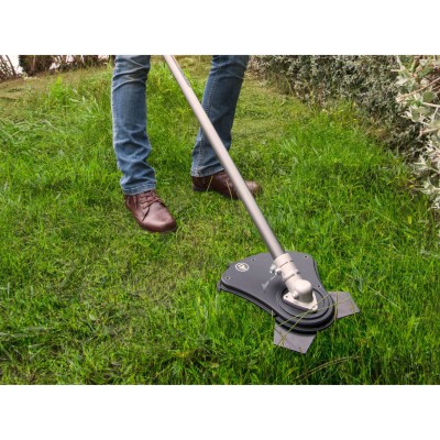Тример садовий акумуляторний Ryobi ONE+ OBC1820B 18В 20см ніж/ліска 30см ергоремені Vertebrae 4.7кг без АКБ та ЗП Тример садовий акумуляторний Ryobi ONE+ OBC1820B 18В 20см ніж/ліска 30см ергоремені Vertebrae 4.7кг без АКБ та ЗП