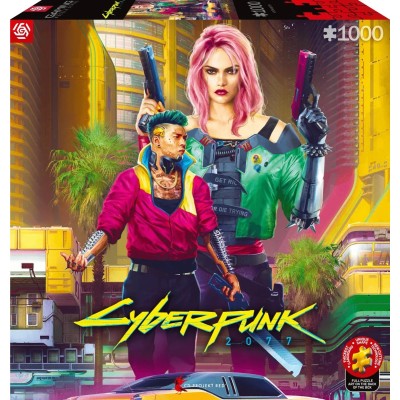 Пазл GoodLoot Cyberpunk 2077 Kitsch Style 1000 ел.