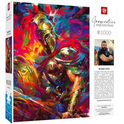 Пазл GoodLoot Imagination: Blend Cota The Illyrian Warrior 1000 ел. Пазл GoodLoot Imagination: Blend Cota The Illyrian Warrior 1000 ел.