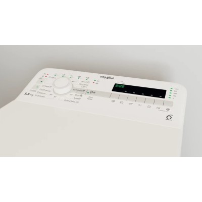 Пральна машина Whirlpool вертикальна, 5,5кг, 1000, A++, 60см, дисплей, білий (TDLR55020SUA) Пральна машина Whirlpool вертикальна, 5,5кг, 1000, A++, 60см, дисплей, білий (TDLR55020SUA)