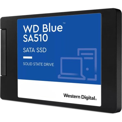 Твердотільний запам’ятовувальний пристрій накопичувач (SSD) SATA 2.5" 1TB 6GB/S BLUE SA510 WDS100T3B0A WDC Твердотільний запам’ятовувальний пристрій накопичувач (SSD) SATA 2.5" 1TB 6GB/S BLUE SA510 WDS100T3B0A WDC