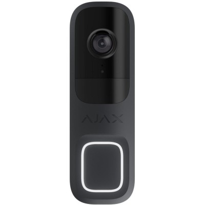 Ajax Doorbell (8EU) ASP graphite відеодзвінок Ajax Doorbell (8EU) ASP graphite відеодзвінок
