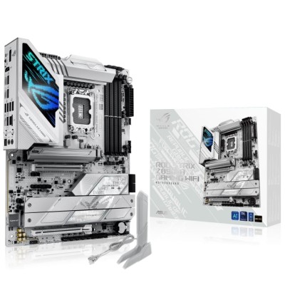 Материнcька плата ASUS ROG STRIX Z890-A GAMING WIFI s1851 Z890 4xDDR5 M.2 DP HDMI Wi-Fi BT ATX білий (90MB1I90-M0EAY0) Материнcька плата ASUS ROG STRIX Z890-A GAMING WIFI s1851 Z890 4xDDR5 M.2 DP HDMI Wi-Fi BT ATX білий (90MB1I90-M0EAY0)