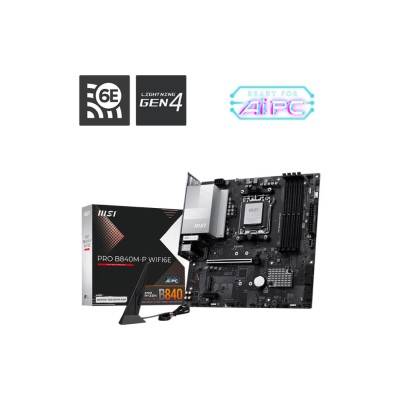 Материнська плата AMD B840 SAM5 ATX PRO B840M-P WIFI6E MSI